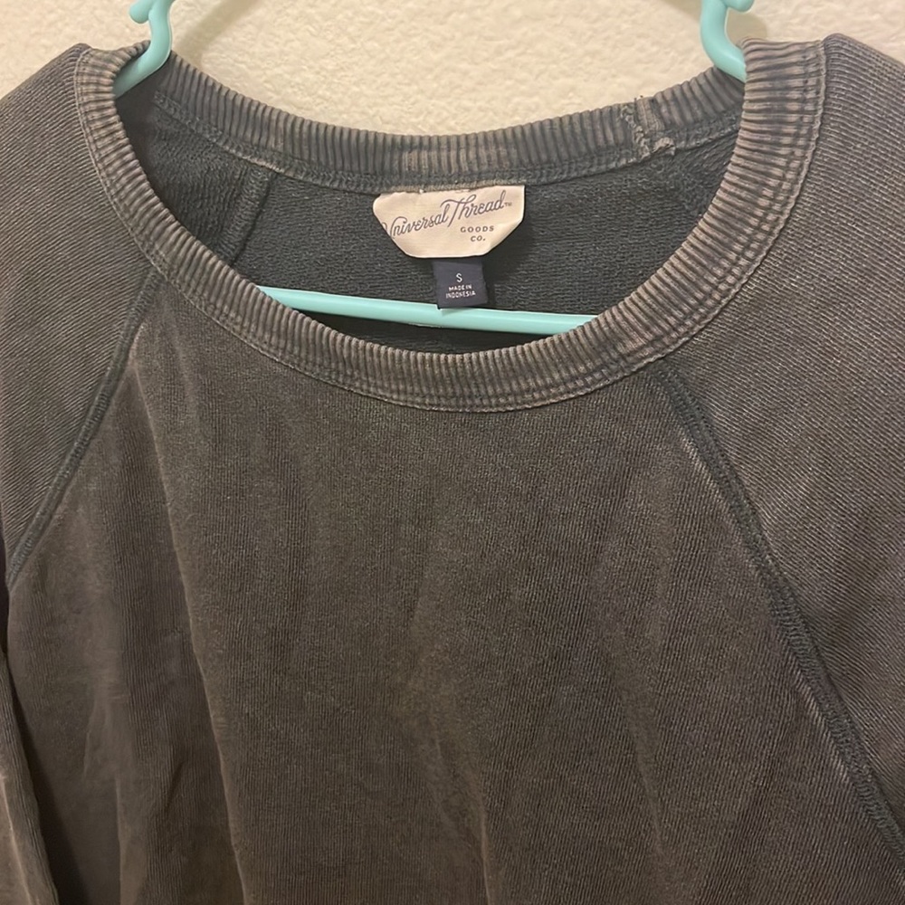 Dark gray sweater